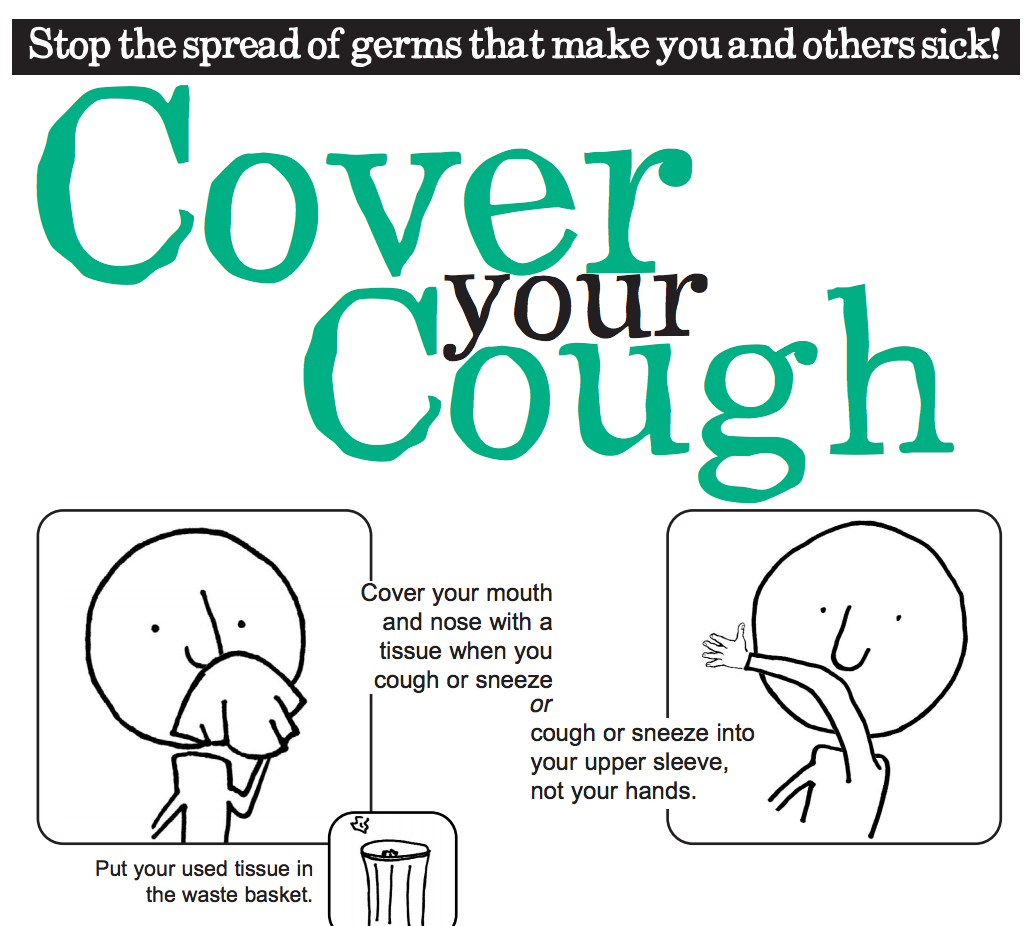 cover your cough activity book